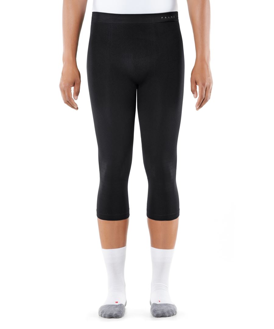 Falke Maximum Warm 3/4 Thermobroek Heren Black S