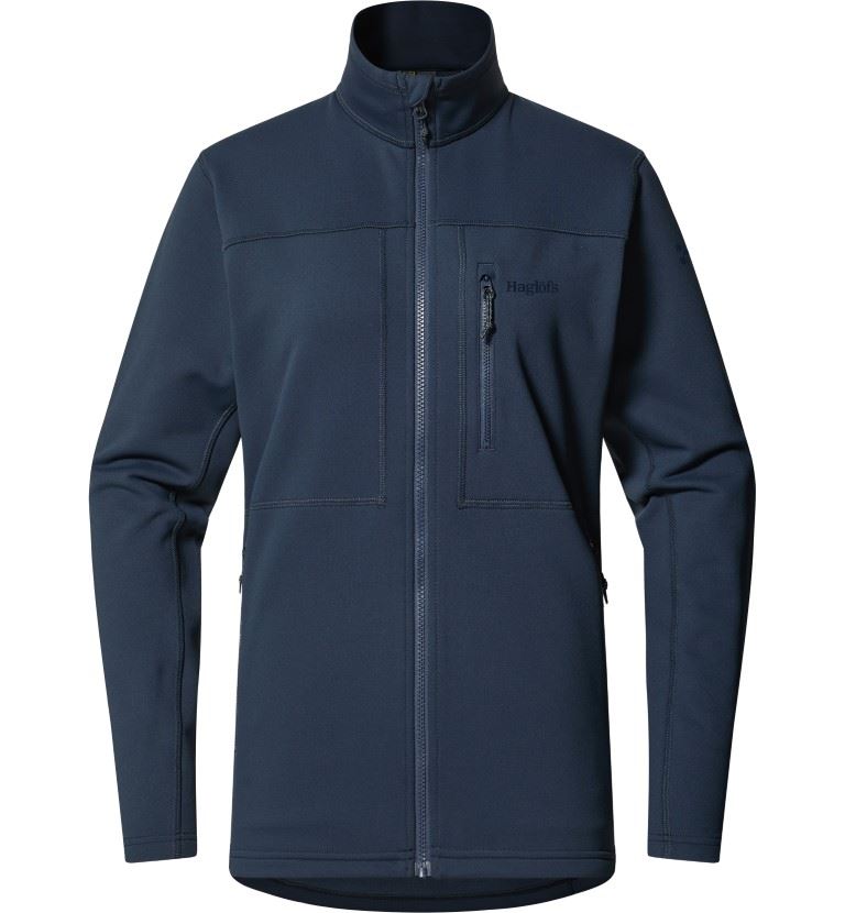 Haglofs Rosson Mid Vest Dames Tarn Blue L