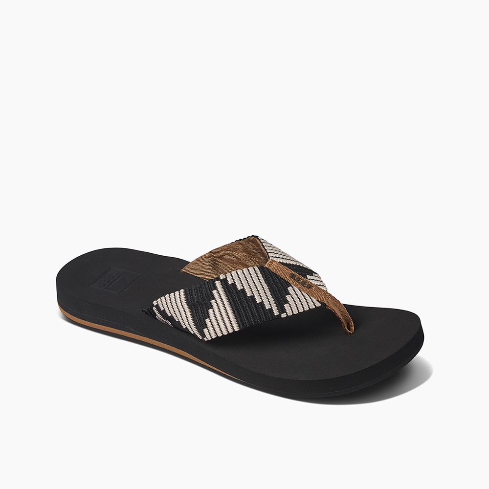 REEF Spring Woven Slipper Dames Pebble 10