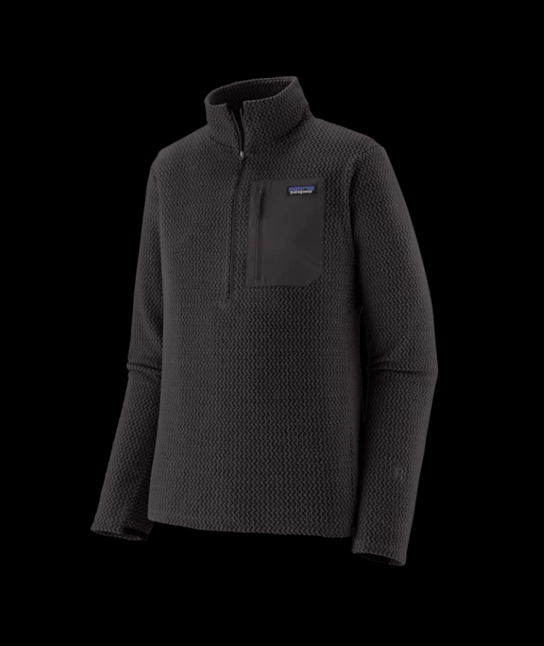 Patagonia R1 Air Zip-Neck Fleece Heren Black M