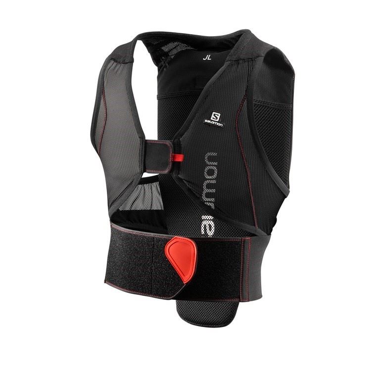 Salomon Flexcell Kinder Kinderen BLACK/Red JM