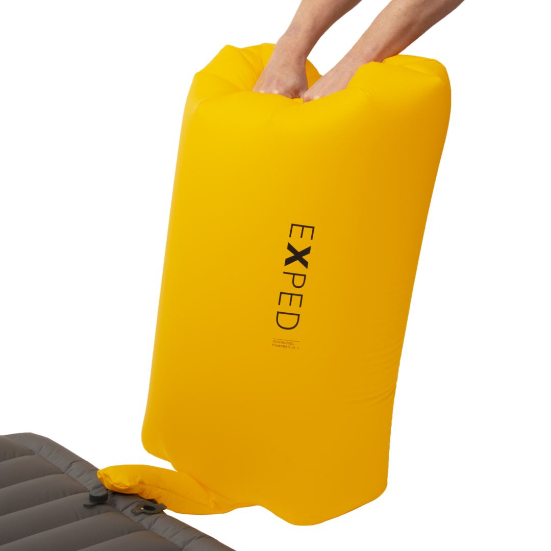 Exped Schnozzel Pumpbag Ul Luchtbedpomp Geel L