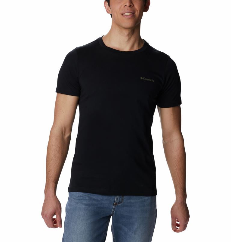 Columbia Rapid Ridge II Back Graphic Heren T-shirt Black, Peak2Riv M