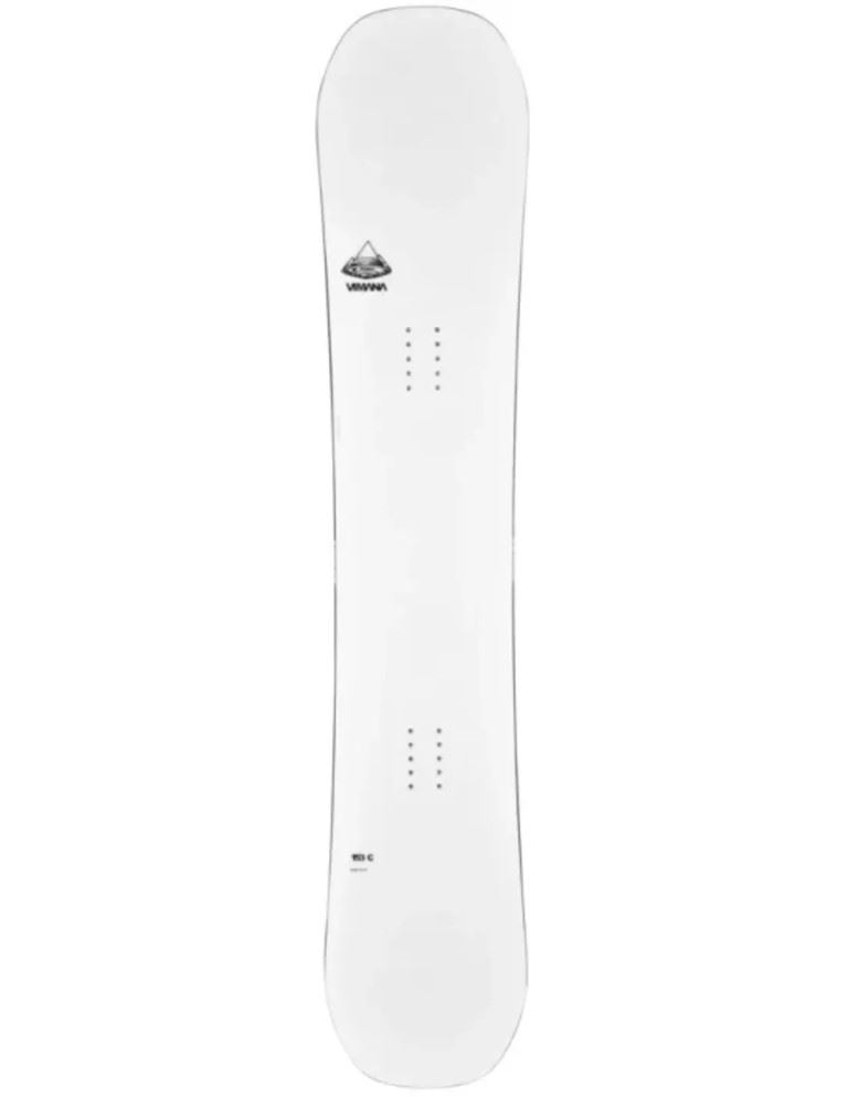 Vimana Continental Twin Camber Twin Snowboard BLACK 143