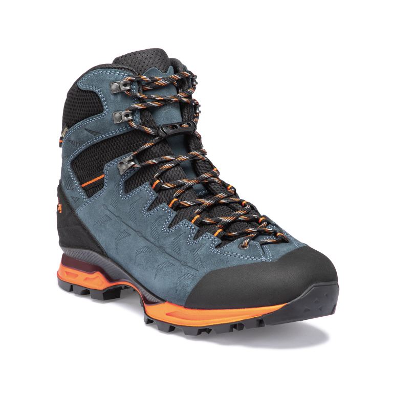 Hanwag Makra Trek Gtx Hoge Wandelschoen Heren Steel/Orange 11