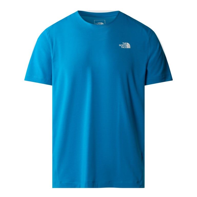 The North Face Lightning Alpine S/S T-Shirt Heren Skyline Blue L