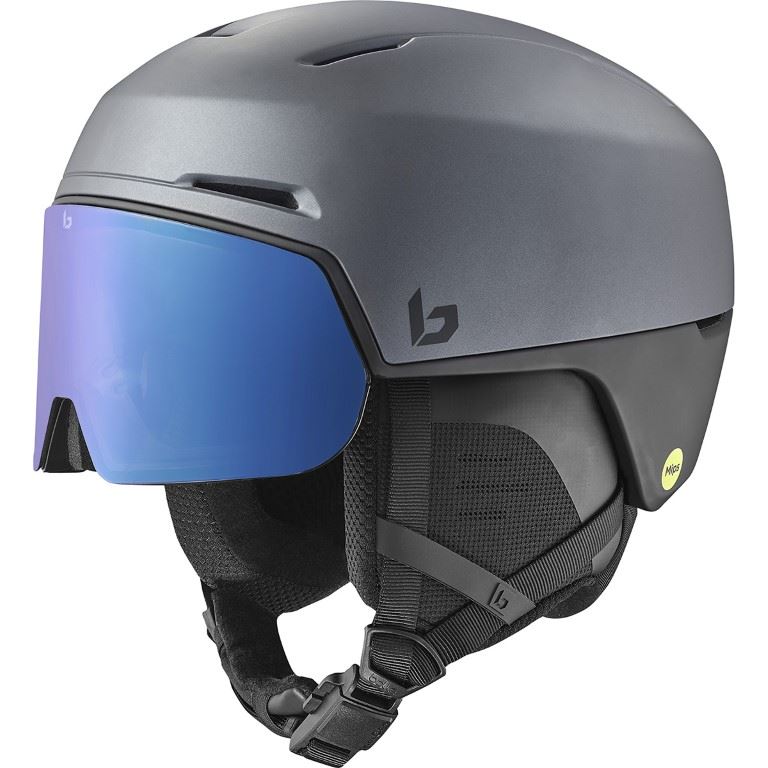 Bolle X-Fusion Mips Helm Titanium Black Matte L 59-62