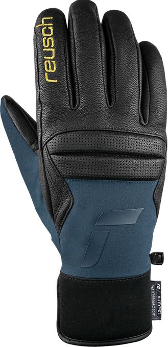 Reusch Petrav Vlhova R-Tex Xt Handschoen Heren Black/Dress Bleu 7.5