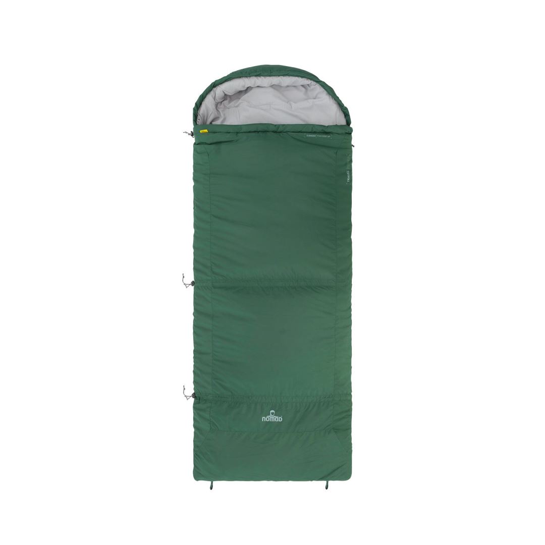 Nomad Triple-S Premium Junior Deken Slaapzak Kinderen Trekking Groen Left