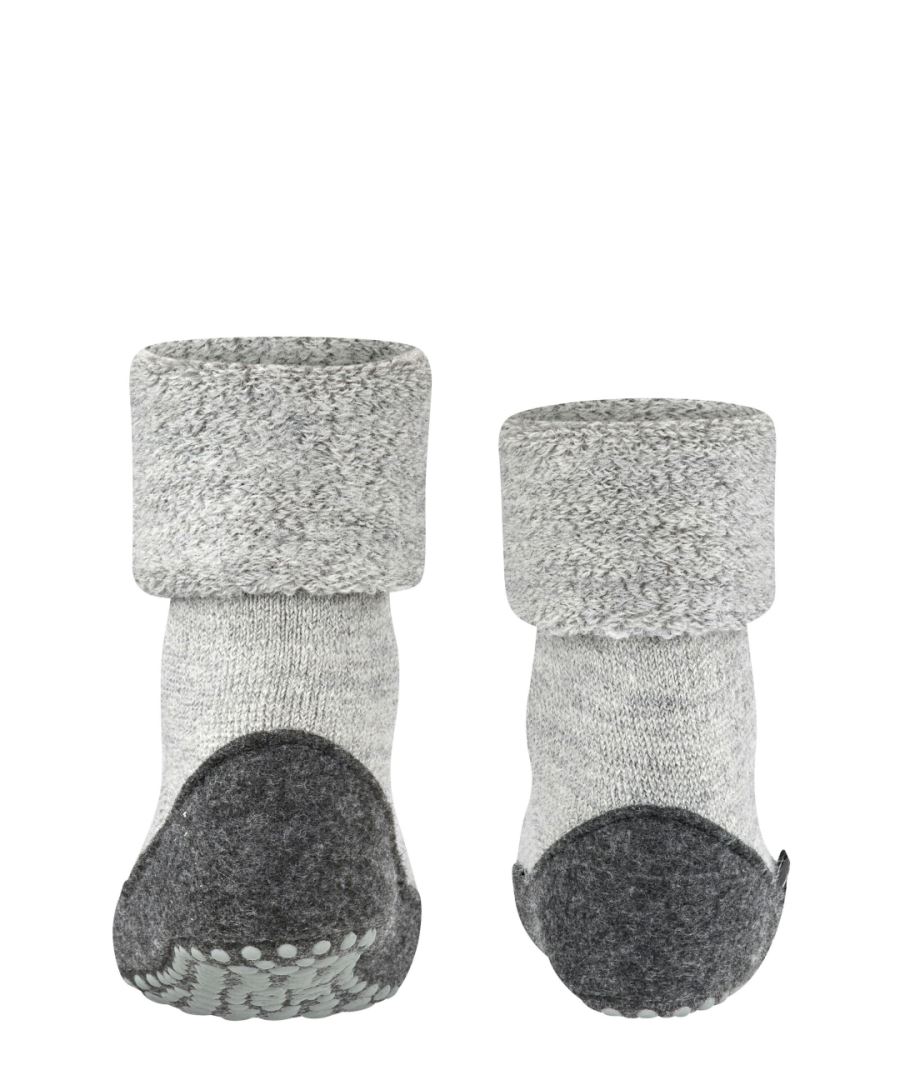 Falke Cosyshoe Minis Slof Kinderen Light Grey 25-26