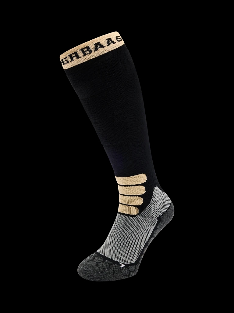 Poederbaas Merino Pro Skisok Black 35-38