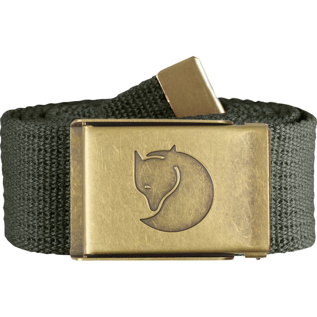 Fjallraven Canvas Brass Riem Mountain Grey 1 Size