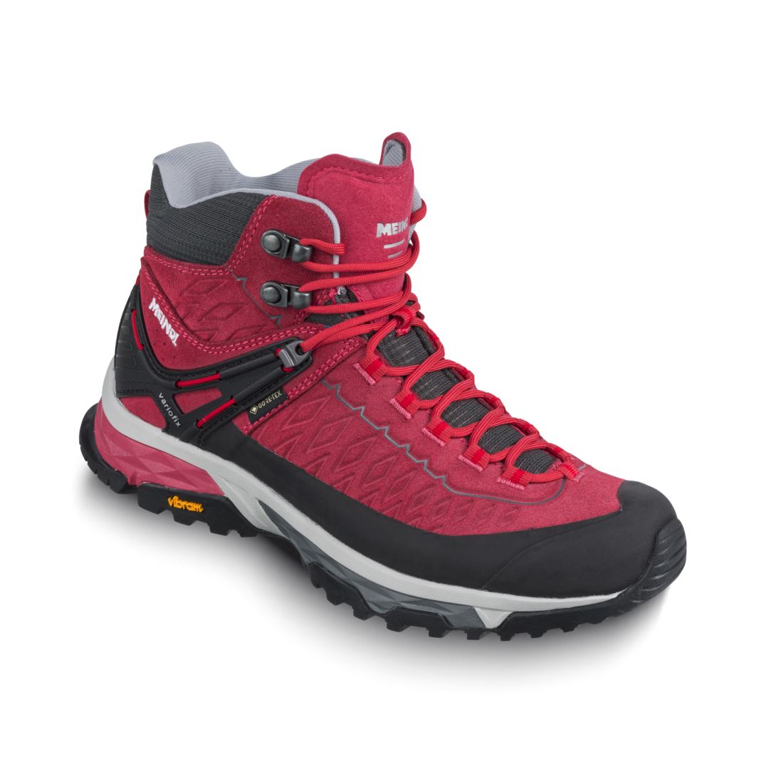 Meindl Top Trail Mid Gtx Dames Hoge Wandelschoen Rubinrot 6,5