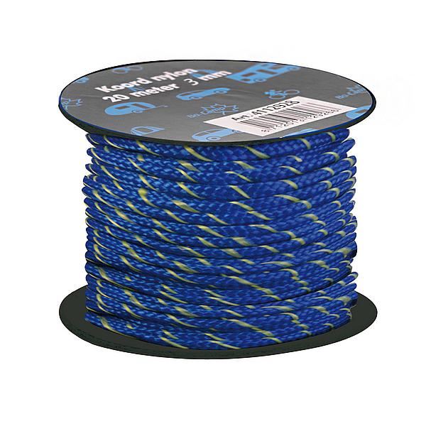 Op Rol Ø 3 Mm 20 Meter Nylon Scheerlijn Blauw