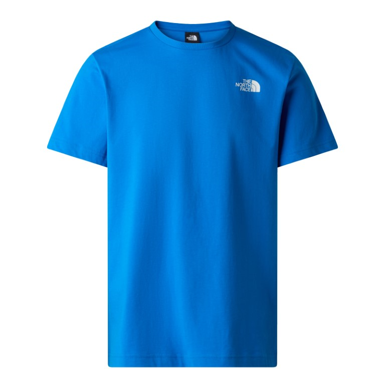 The North Face Vertical S/S T-shirt Heren Hero Blue L