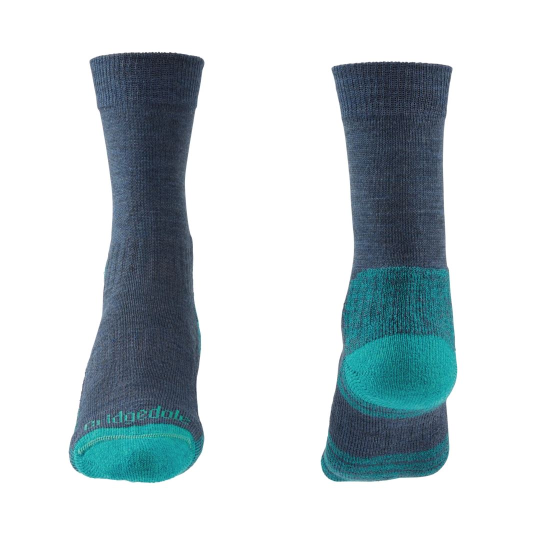 Bridgedale Lightweight Merino Performance Boot Dames Wandelsok Denim L (41-43)