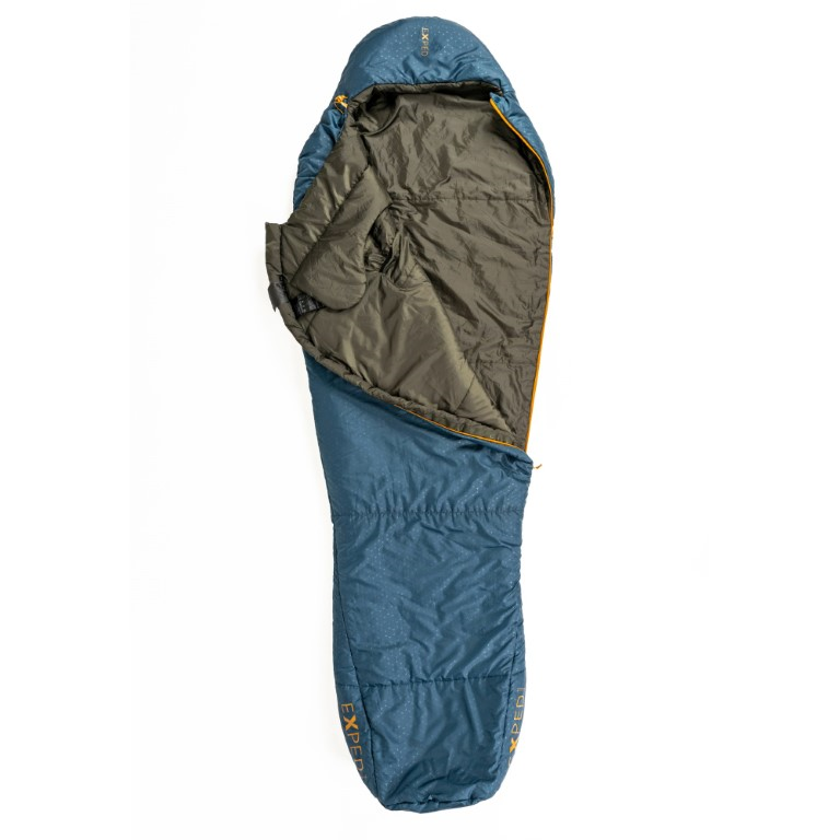 Exped Deepsleep 0° Left Mummie Slaapzak Ocean/Moraine L