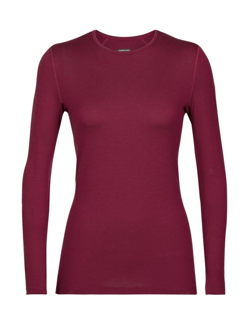Icebreaker 260 Tech Ls Crewe Thermoshirt Dames
