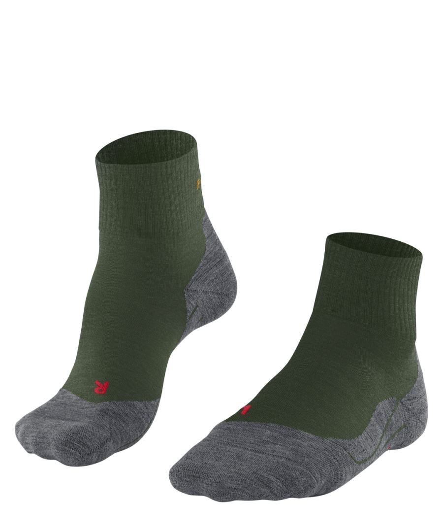 FALKE TK5 Wander Short dames trekking sokken kort - groen (vertigo) - Maat: 37-38