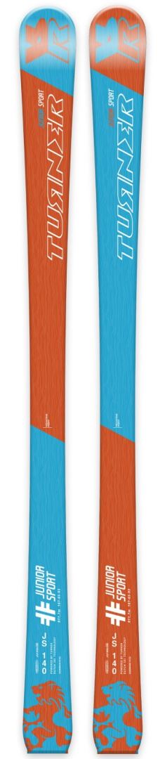 Junior Sport + Vist Jr 7.5 Ski Kinderen Oranje/Blauw 140 Soellaart.nl