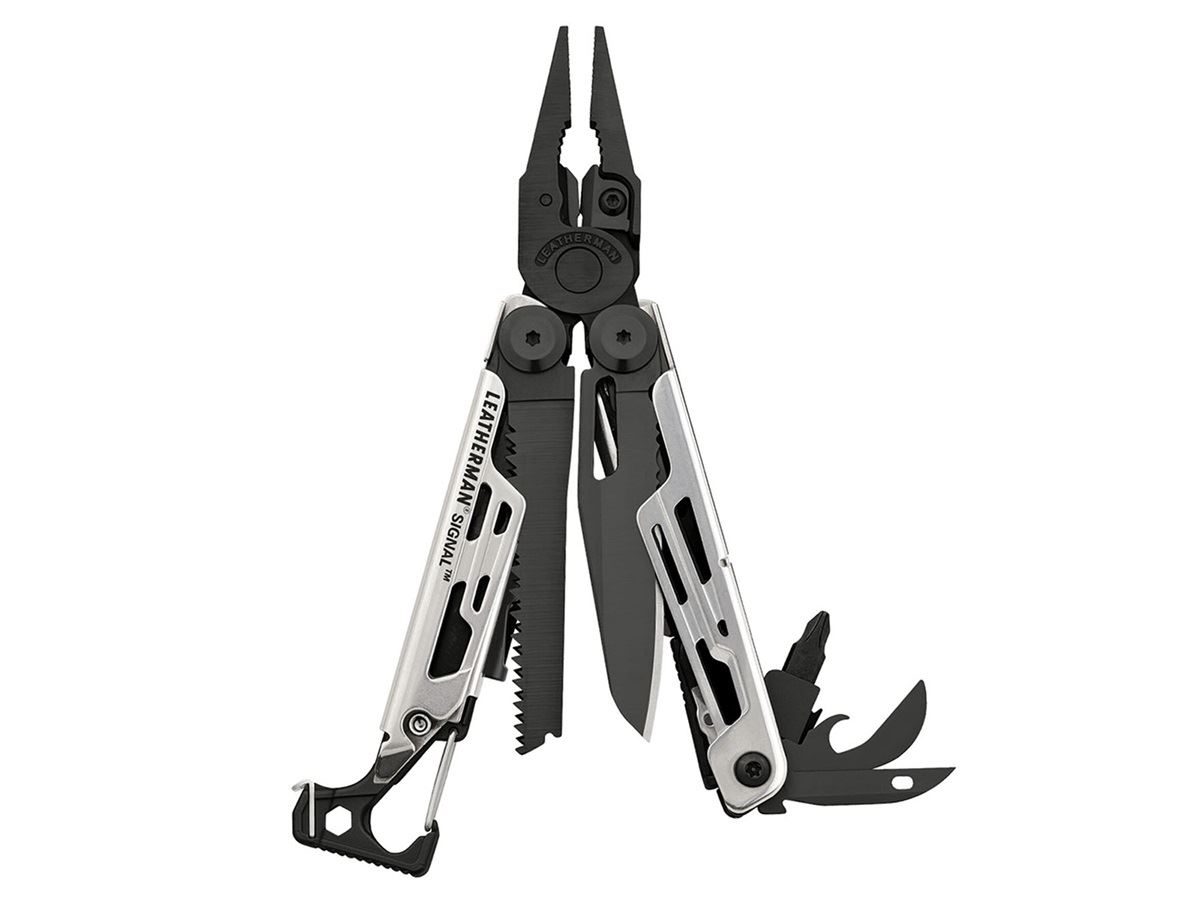 Leatherman Signal Black & Silver Nylon Sheath Multitool