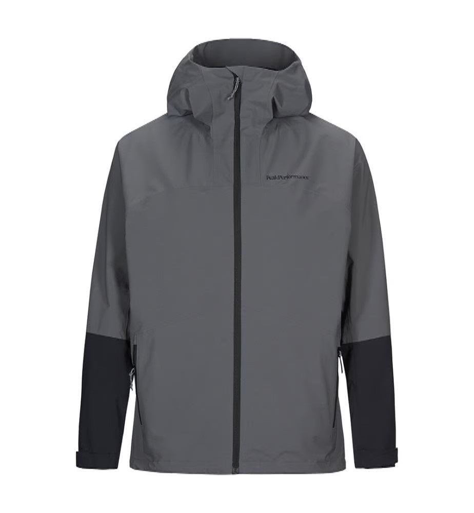 Peak Performance Nightbreak Heren Hardshell Jas Quiet Grey XL