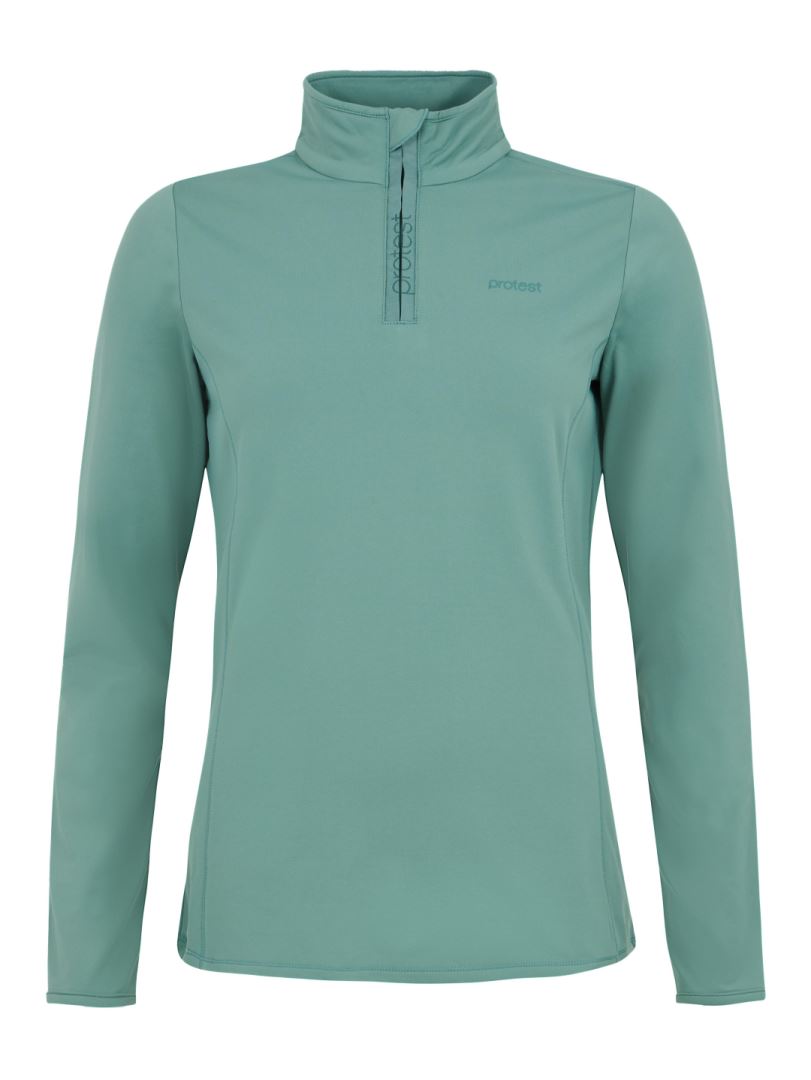 Protest Fabriz top met 1/4 rits dames - maat xxxl/46