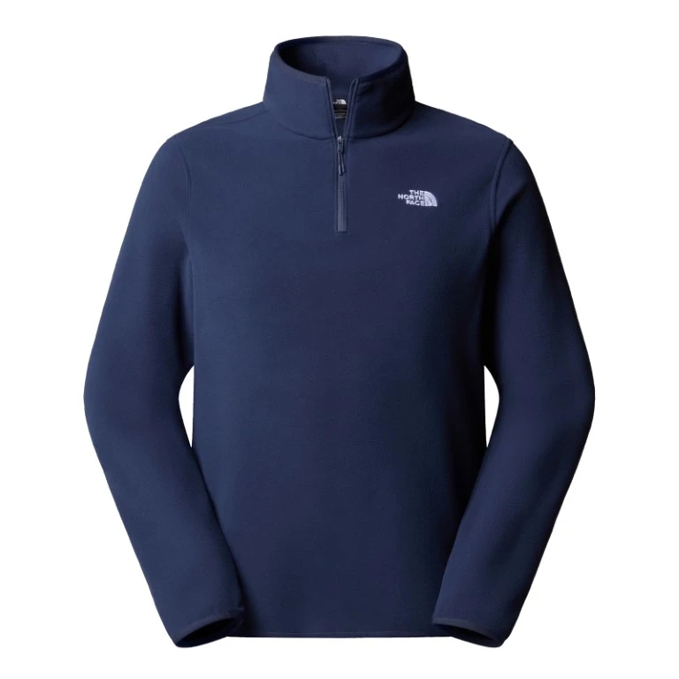 The North Face Glacier 1/4 Zip Fleece Heren Summit Navy L