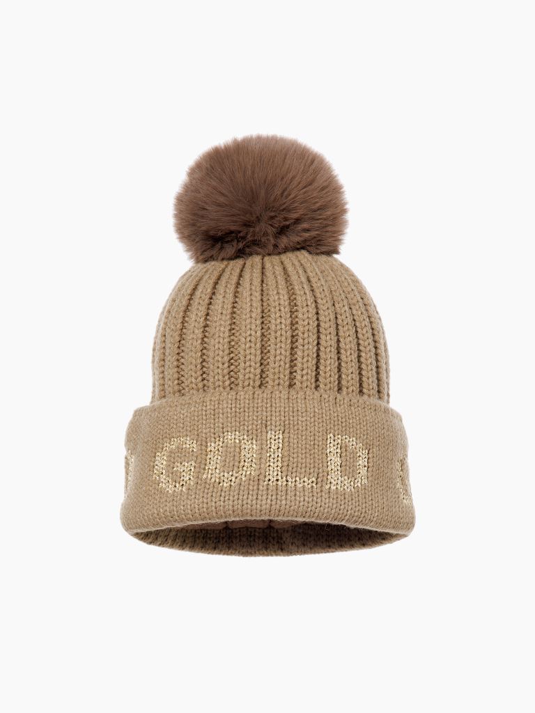 Goldbergh Hodd Muts Dames Marmottes One Size
