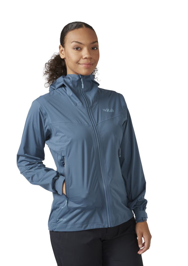 Rab Kinetic 2.0 Softshell Jas Dames Orion Blue Xl