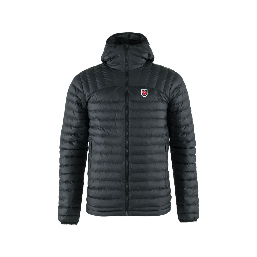 Fjallraven Expedition Lätt Hoodie Isolatiejas Heren Black XL