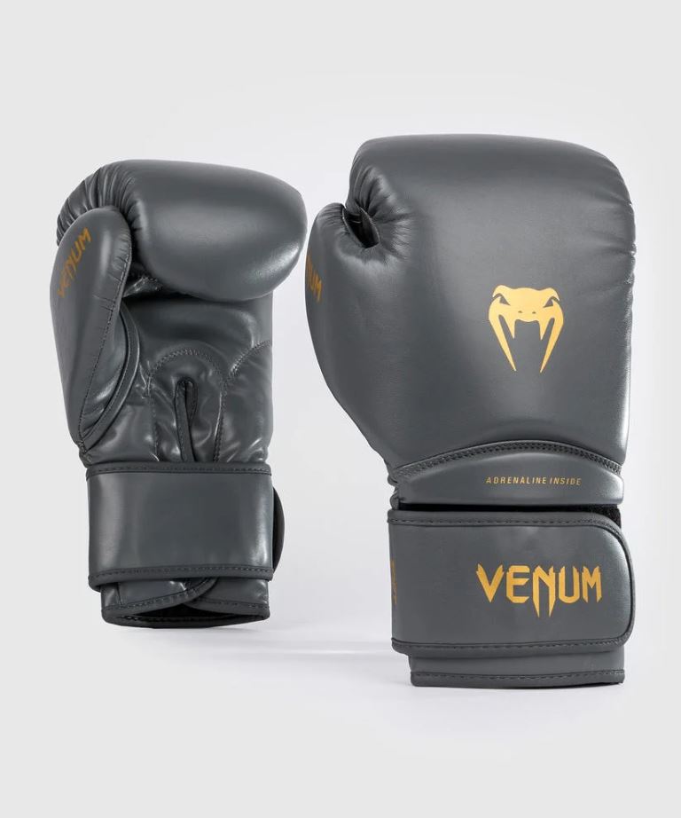 Venum Contender 1.5 Bokshandschoen Grey/Gold 12 Oz