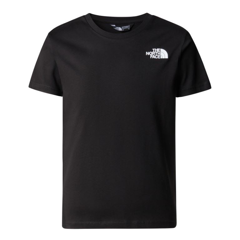 The North Face S/S Redbox Back Box Graphic T-Shirt Kinderen TNF Black XL