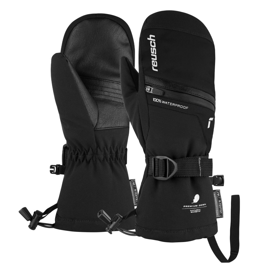 Reusch Lando R-TEX® XT Junior Want Kinderen Black/Silver 5,5