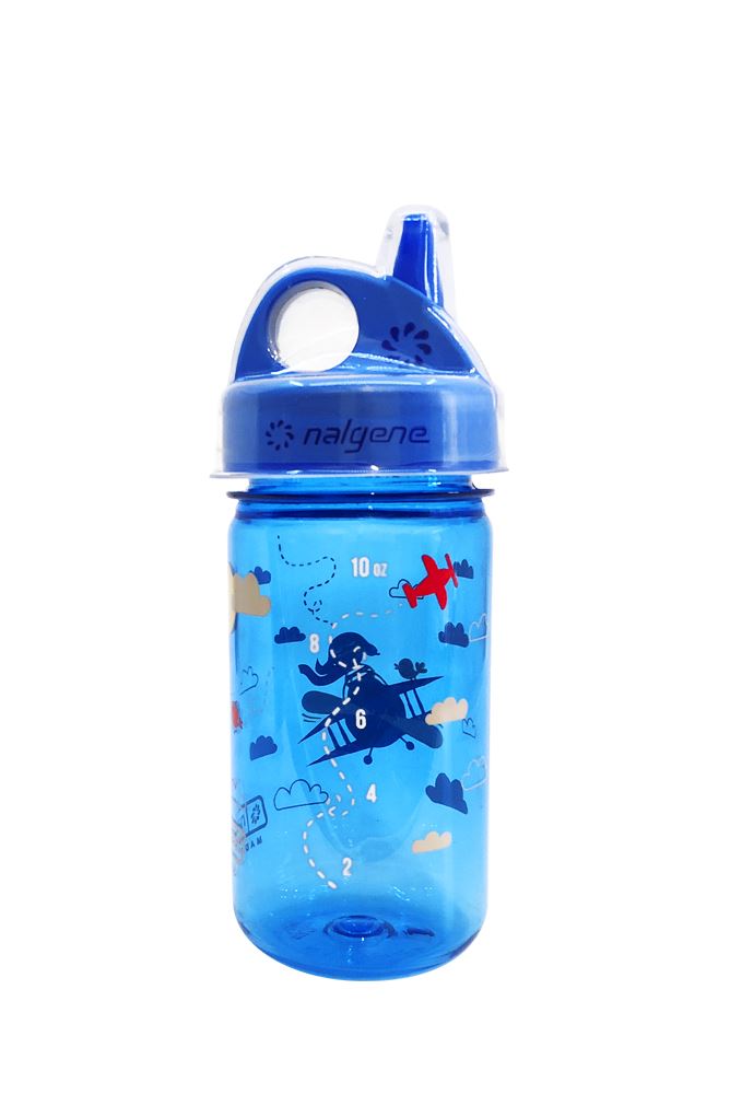 Nalgene Grip-N-Gulp - 0,35L - Bpa Vrij- Roze Drinkfles Blauw 0,350