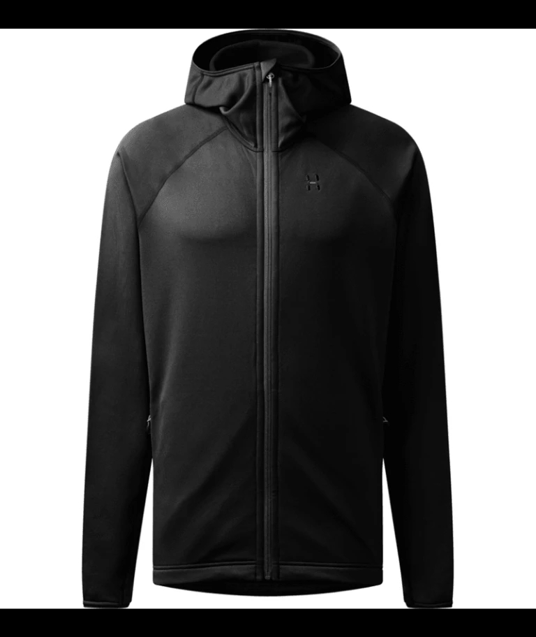Haglofs Magma Mid Hood Fleece Heren True Black L