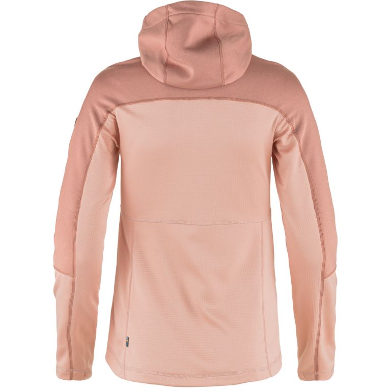 Fjallraven Abisko Trail Fleece Dames Chalk Rose-Dusty Rose S