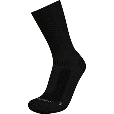 Icebreaker Merino Hike+ Liner Crew Wandelsok Heren Black M