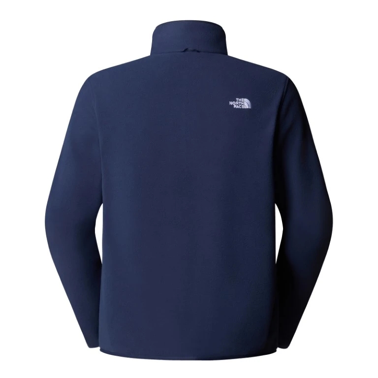 The North Face Glacier Full Zip Fleece Heren Summit Navy S