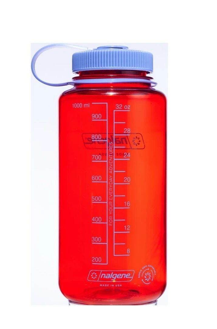 Nalgene Wide Mouth Sustain 1, 0L Drinkfles Marmalade Orange 1, 0L