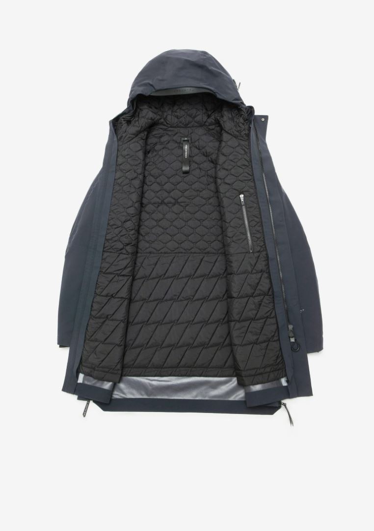 Krakatau Planck Parka Jas Heren Dark Grey Xl