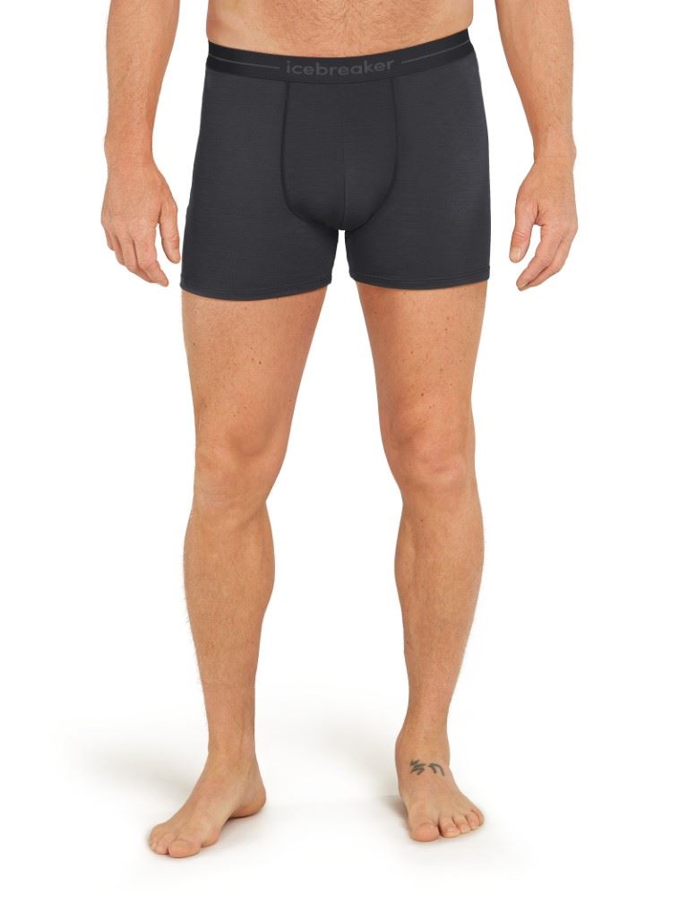 Icebreaker Anatomica Boxers Onderbroek Heren Midnight Navy Xxl