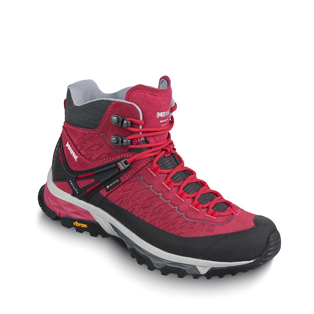 Meindl Top Trail Lady Mid Gtx Dames Hoge Wandelschoen Rubinrot 5