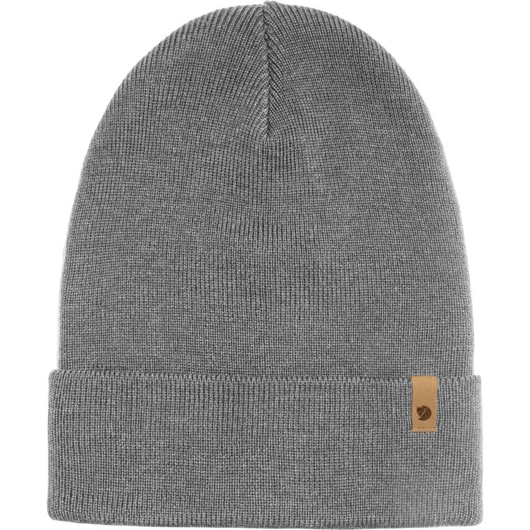Fjallraven Classic Knit Muts Grey One Size