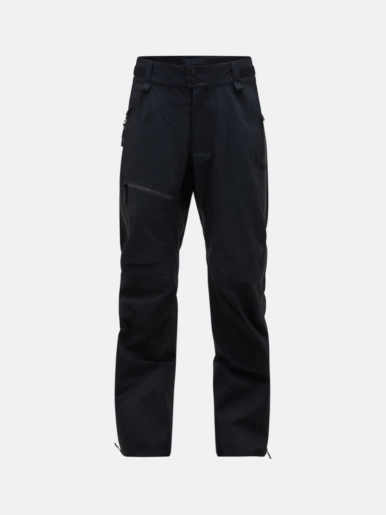 Peak Performance Alpine Gore-Tex Skibroek Heren Black-Black M