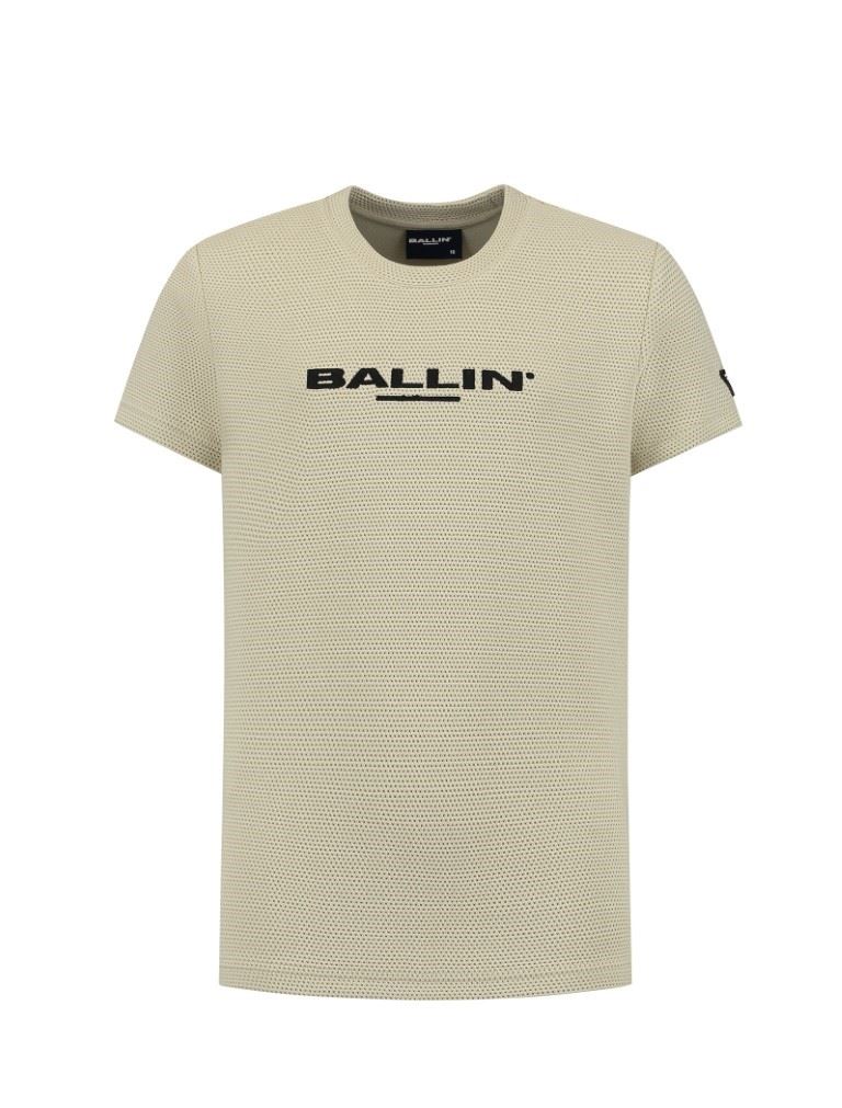 Ballin Regular fit Crewneck SS T-shirt Kinderen Sand 12