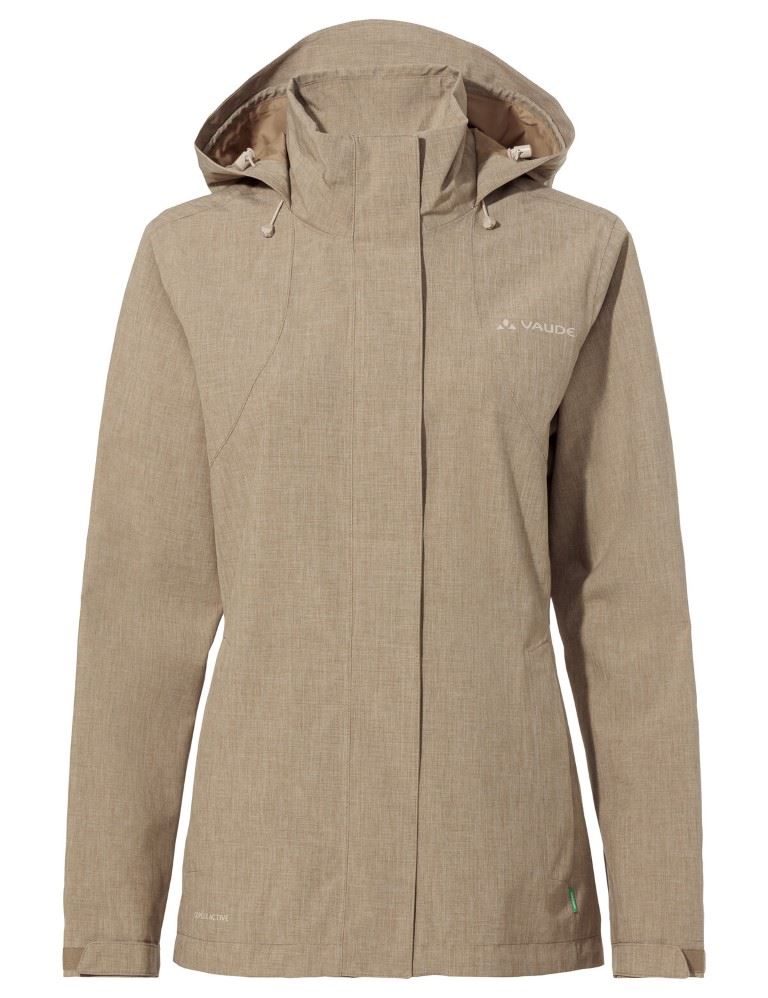 Vaude Rosemoor II Regenjas Dames Oat 42