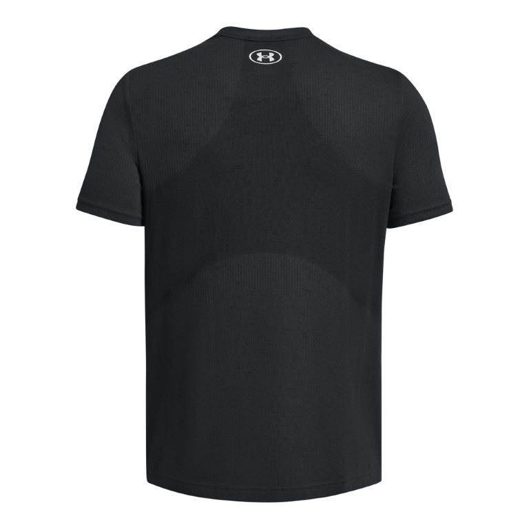 Under Armour Vanish Seamless Ss Workout T-shirt Heren Black/Mod Gray 3XL