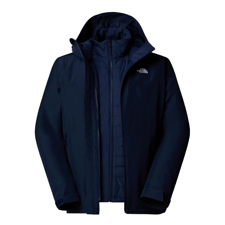 The North Face Carto Mono Triclimate Hooded 3 in 1 jas Heren Summit Navy L