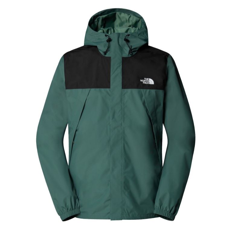 The North Face Antora Regenjas Heren Duck Green/TNF Black XXL